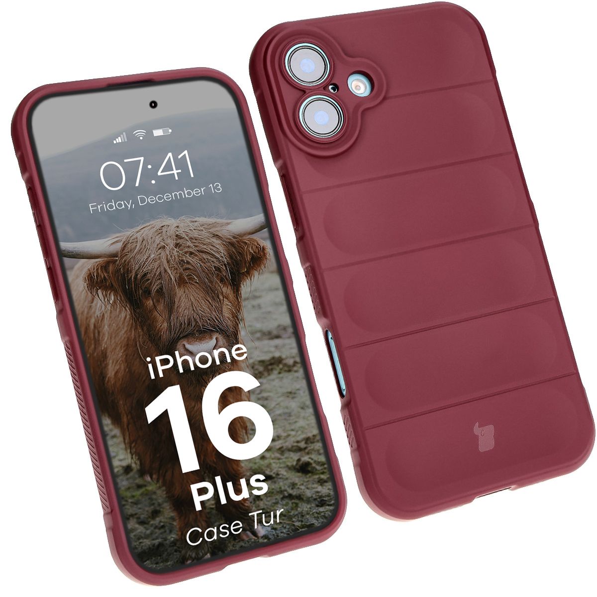 Husa rezistentă Bizon Case Tur pentru Apple iPhone 16 Plus