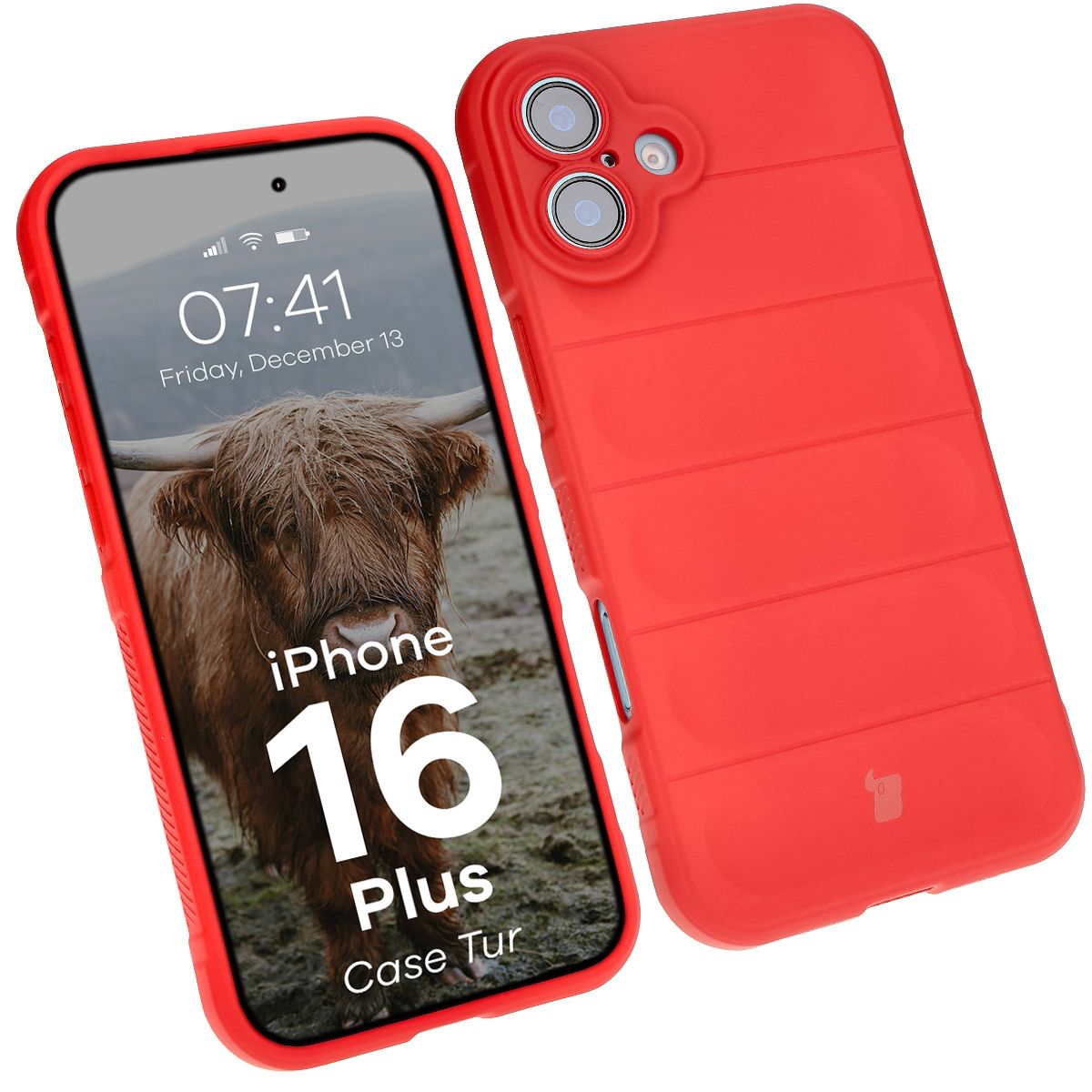 Husă robustă Bizon Case Tur pentru Apple iPhone 16 Plus