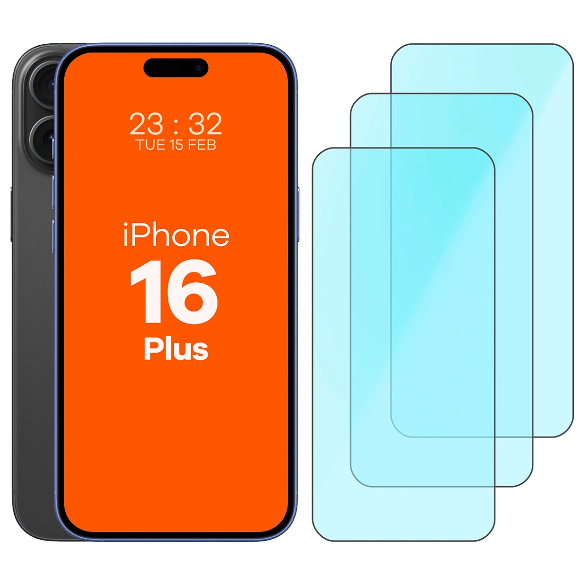 Szkło hartowane Bizon Smart Glass do iPhone 16 Plus