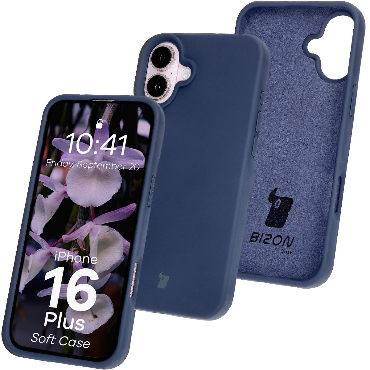 Husa din silicon Bizon Soft Case pentru Apple iPhone 16 Plus