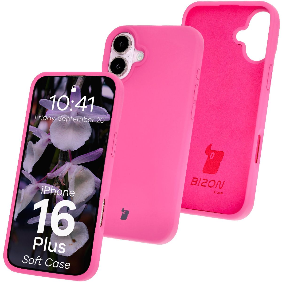 Husa din silicon Bizon Soft Case pentru Apple iPhone 16 Plus