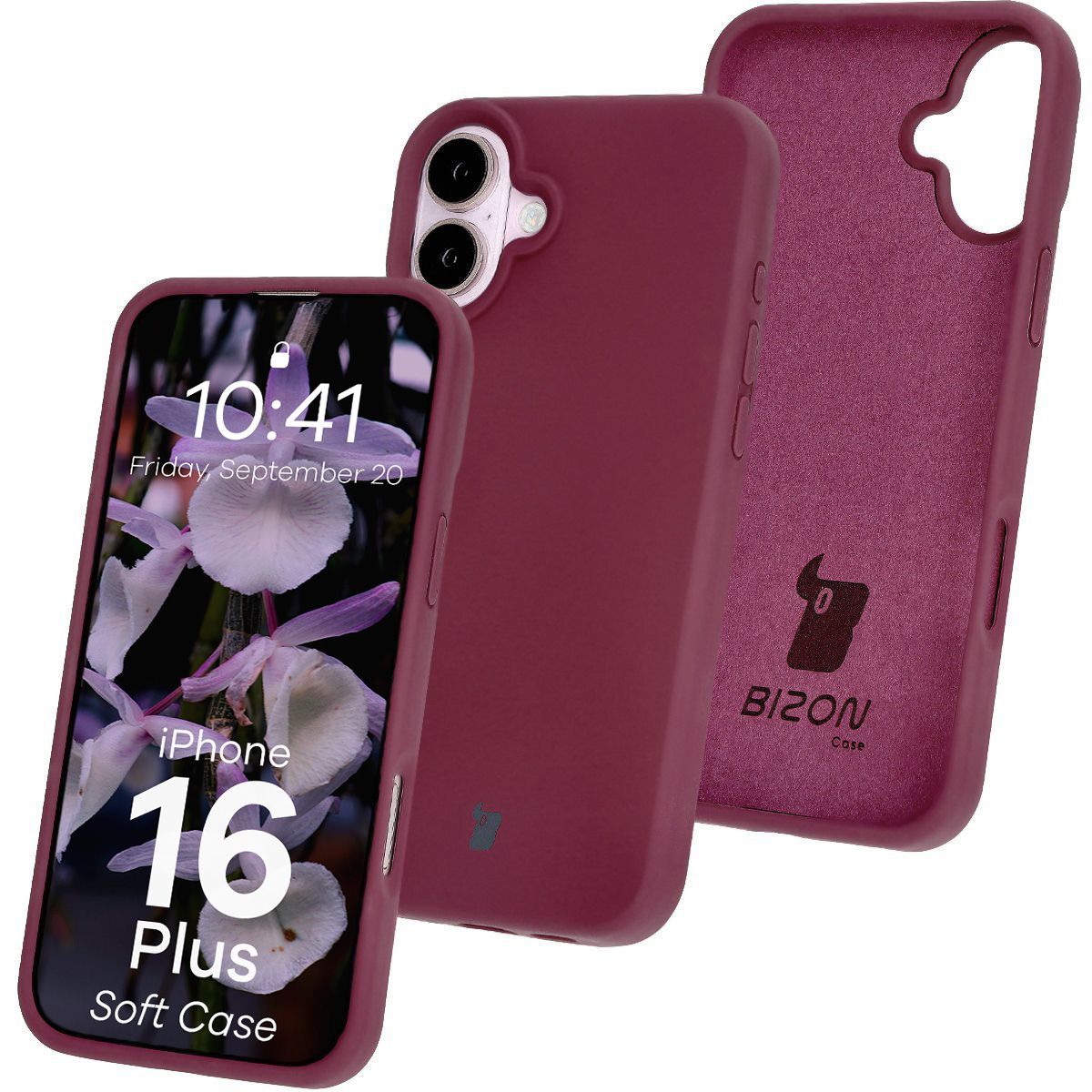 Husa din silicon Bizon Soft Case pentru Apple iPhone 16 Plus