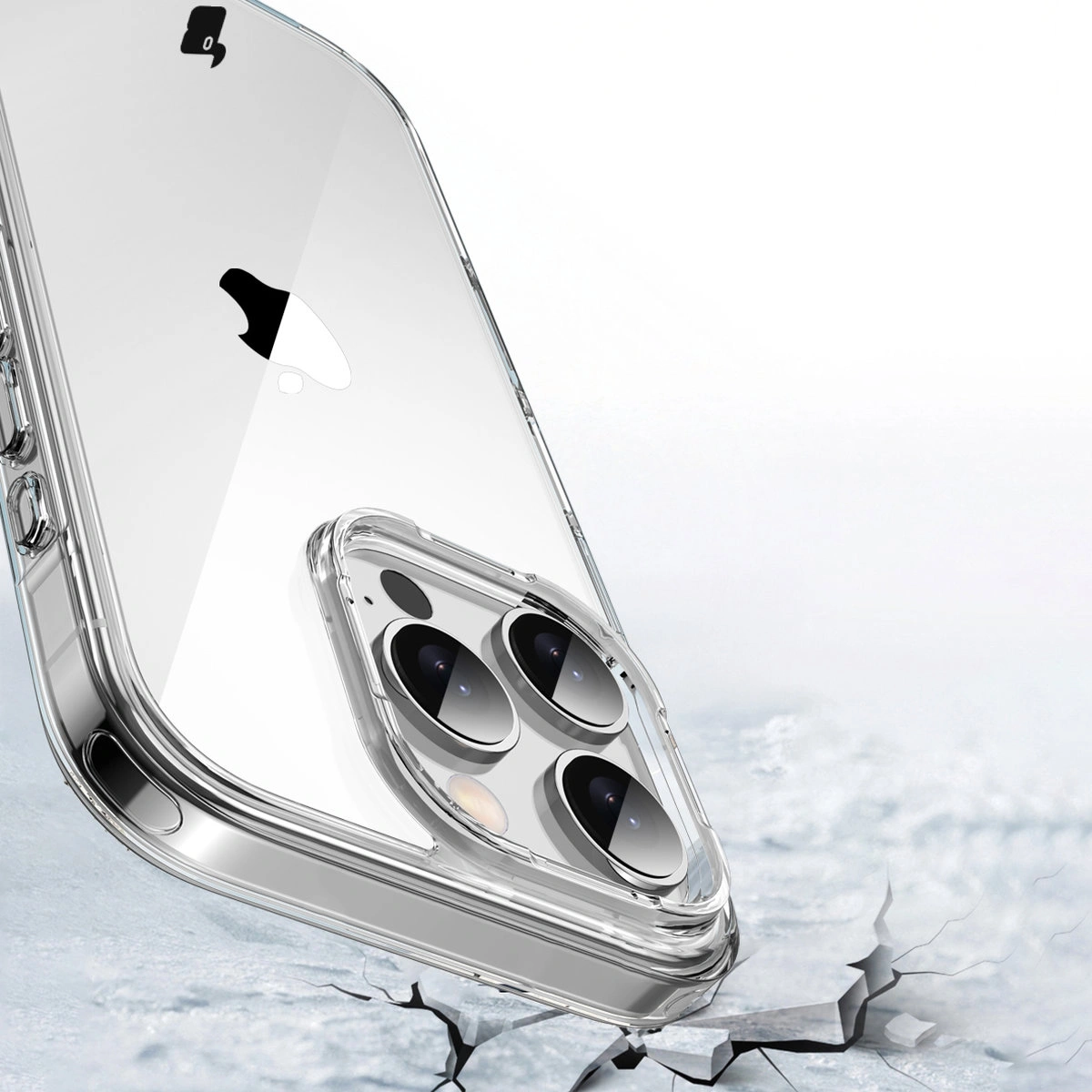 Aussparung für die Kamera in der Bizon Case Halo für Apple iPhone 16 Pro Max