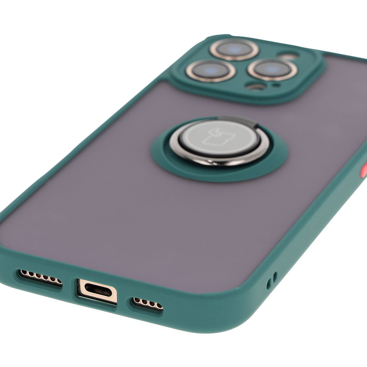 Decupaje precise, capace integrate și decupaj pentru șnur în carcasa Bizon Case Hybrid Ring