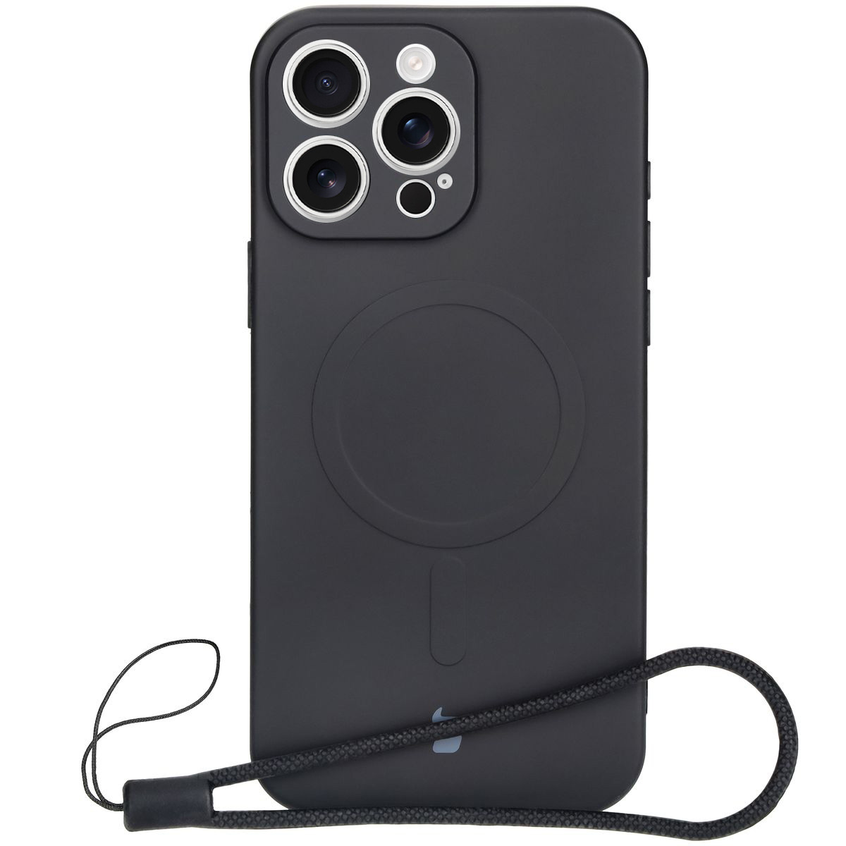 Husă cu inel magnetic Bizon Case Silicone Magnetic pentru Apple iPhone 16 Pro Max