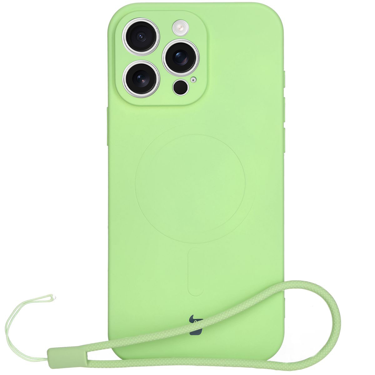 Etui cu inel magnetic Bizon Case Silicone Magnetic pentru Apple iPhone 16 Pro Max