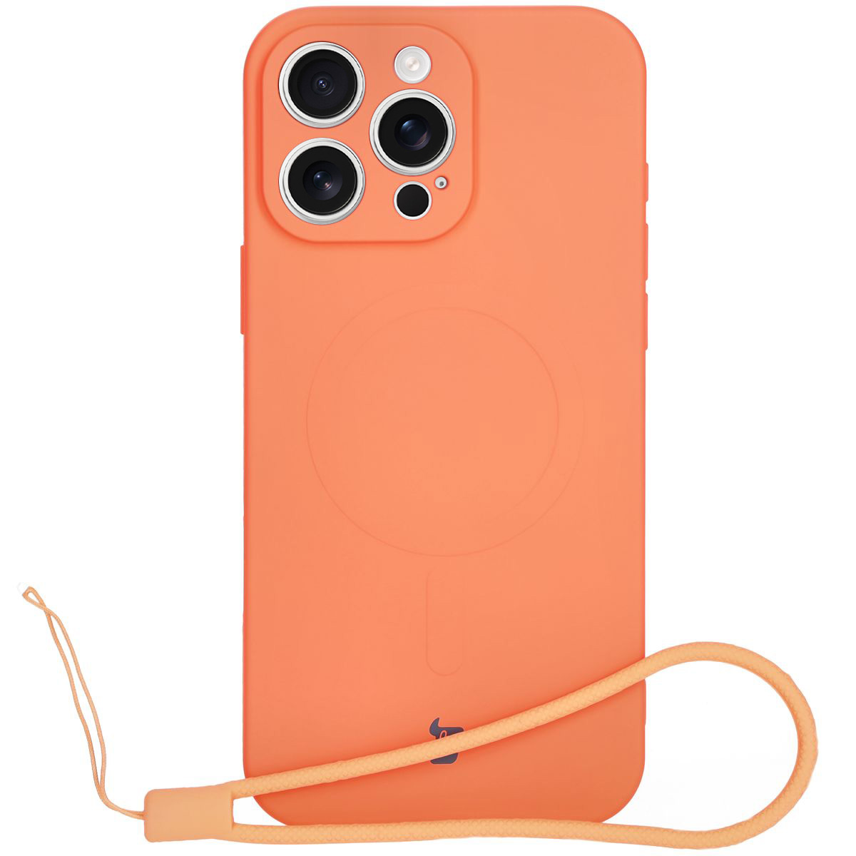Etui cu inel magnetic Bizon Case Silicone Magnetic pentru Apple iPhone 16 Pro Max