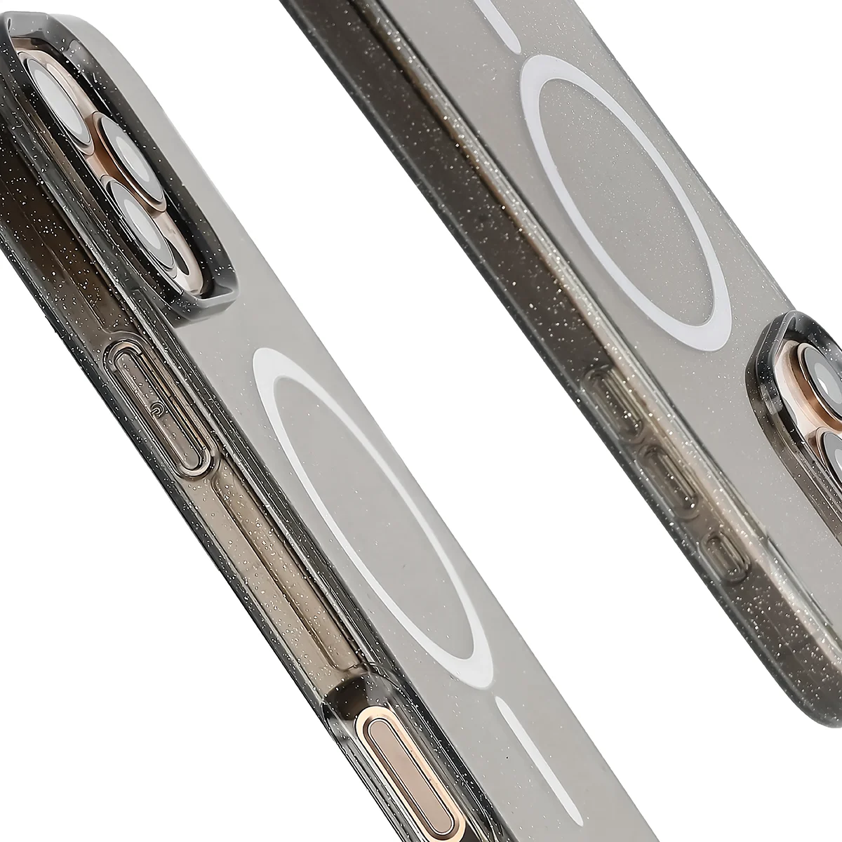 Konstrukcja etui Bizon Case SparklO do Apple iPhone 16 Pro Max