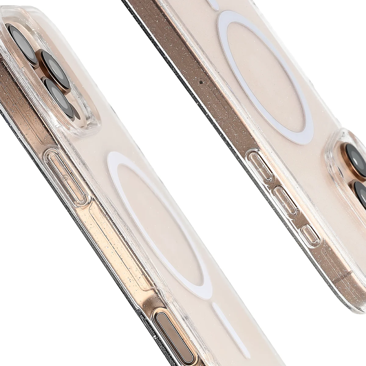 Konstrukcja etui Bizon Case SparklO do Apple iPhone 16 Pro Max