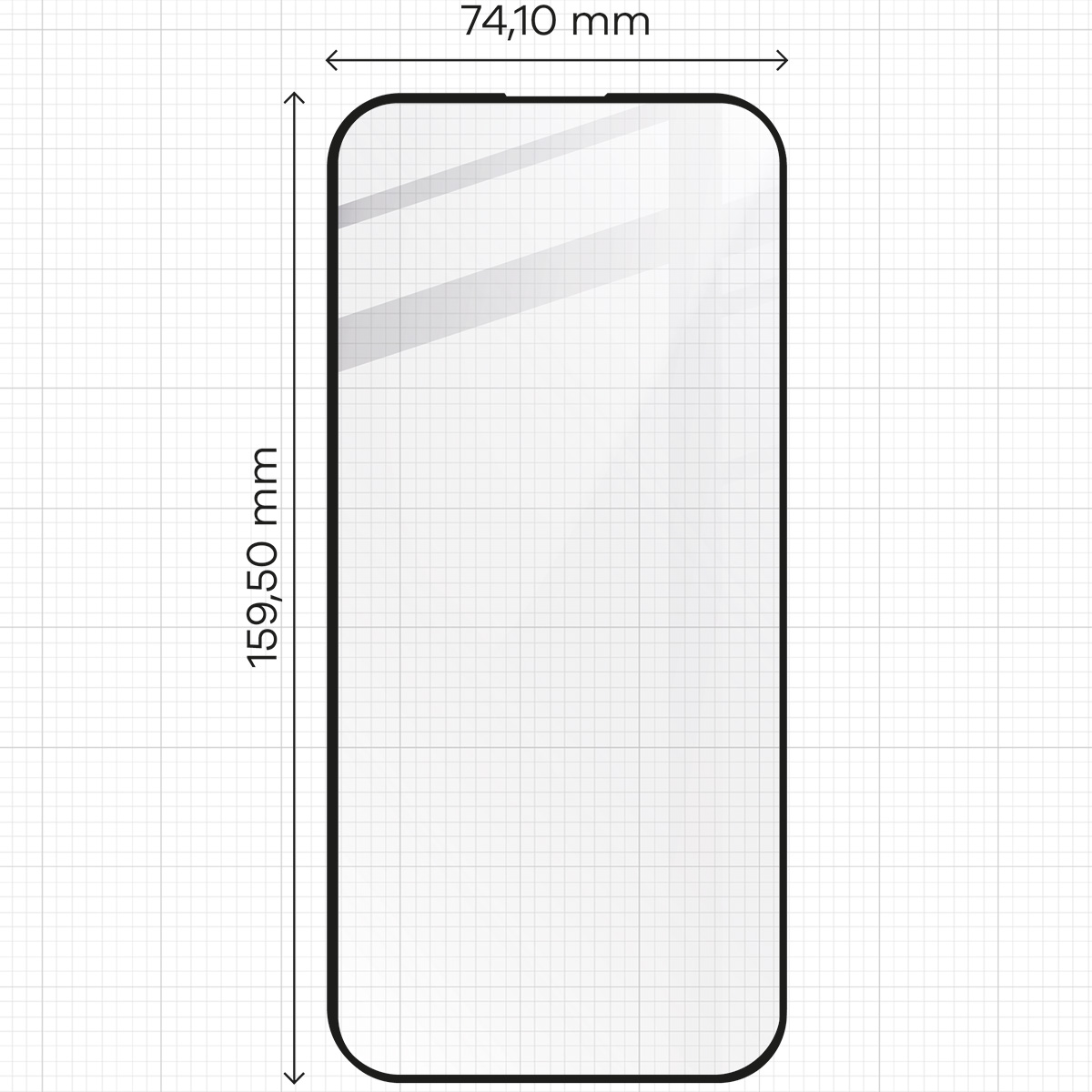 Wymiary szkła Bizon Glass Edge 2