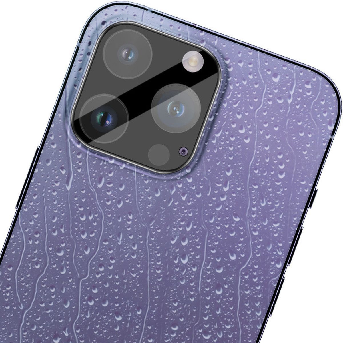 Komposition des Glases für die Kamera und das Telefon