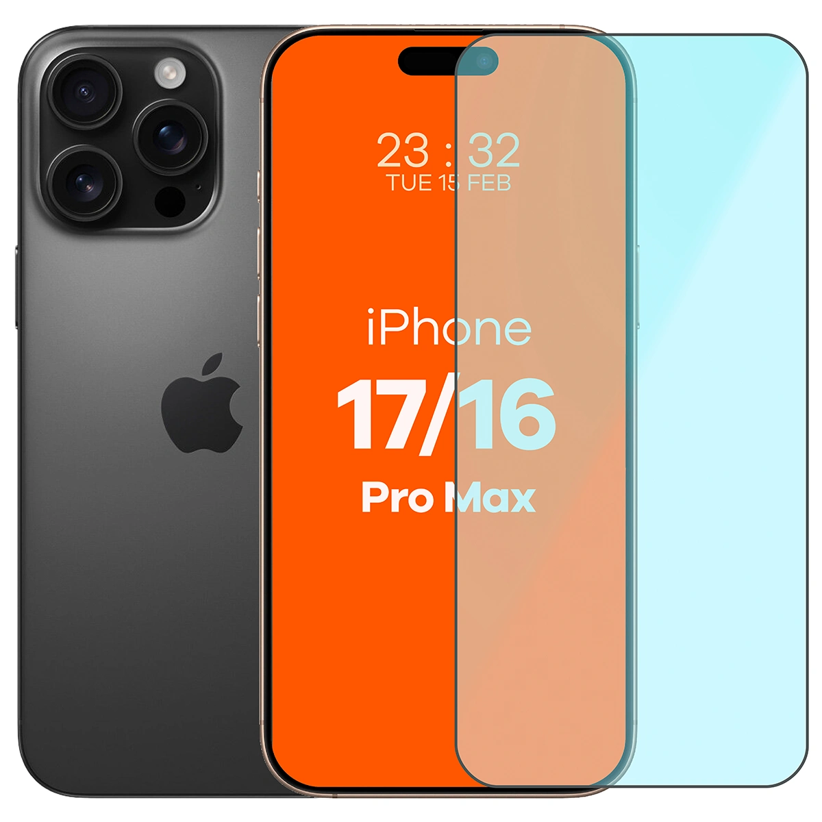 Szkło hartowane Bizon Smart Glass do Apple iPhone 16 Pro Max / Apple iPhone 17 Pro Max