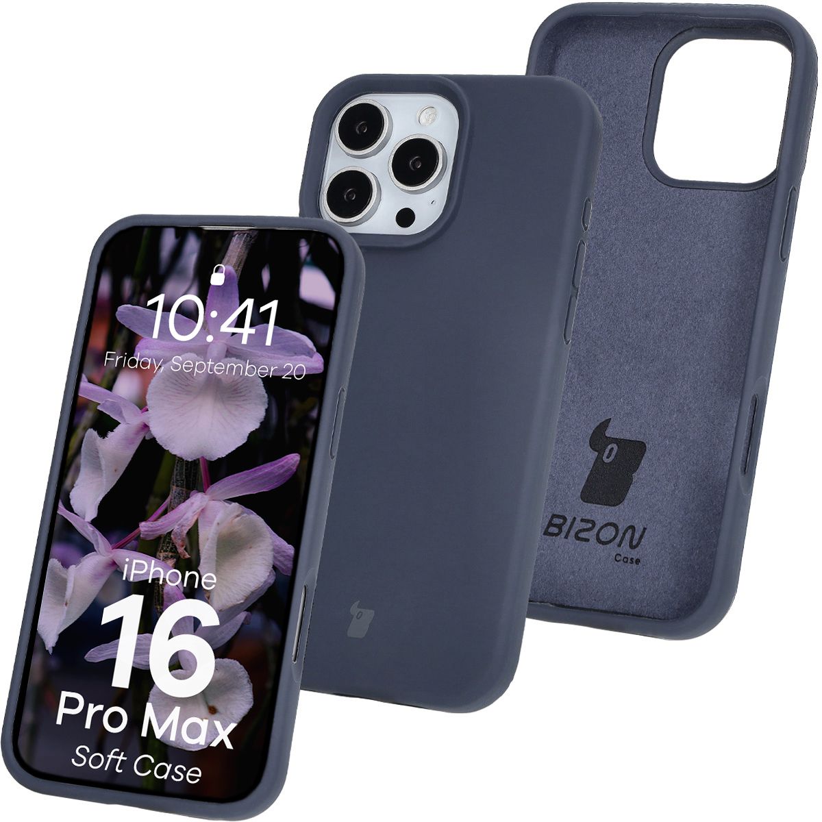 Husa din silicon Bizon Soft Case pentru Apple iPhone 16 Pro Max