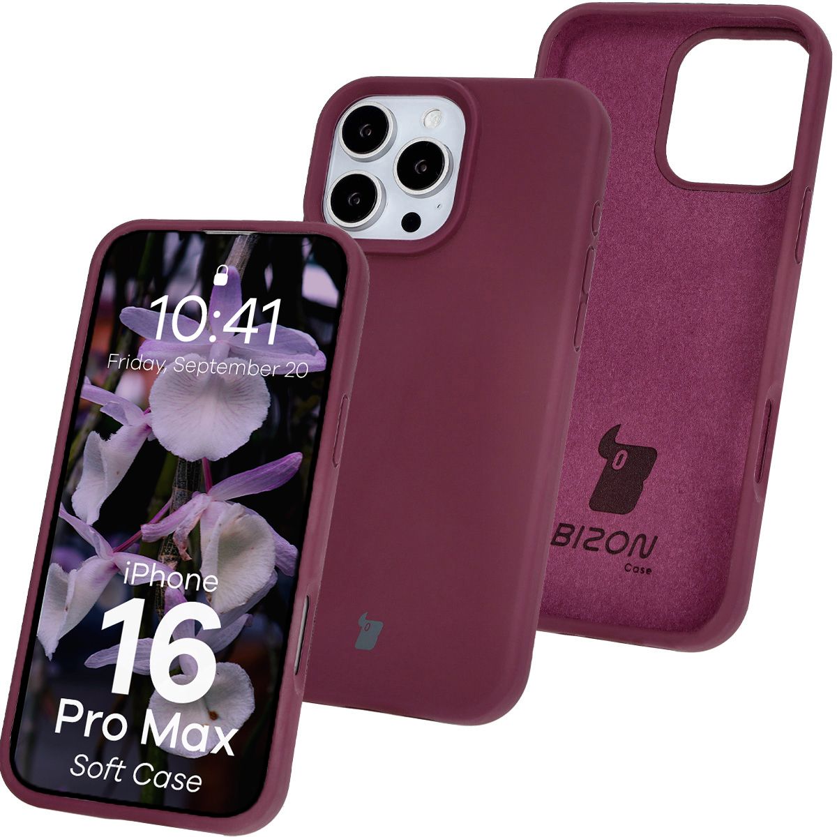 Carcasa din silicon Bizon Soft Case pentru Apple iPhone 16 Pro Max