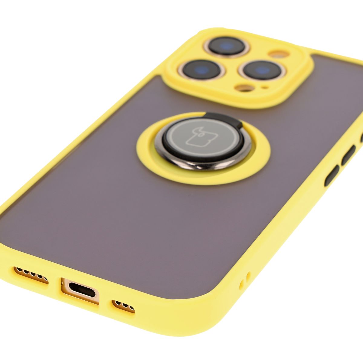 Decupaje precise, capace integrate și decupaj pentru curea în husa Bizon Case Hybrid Ring