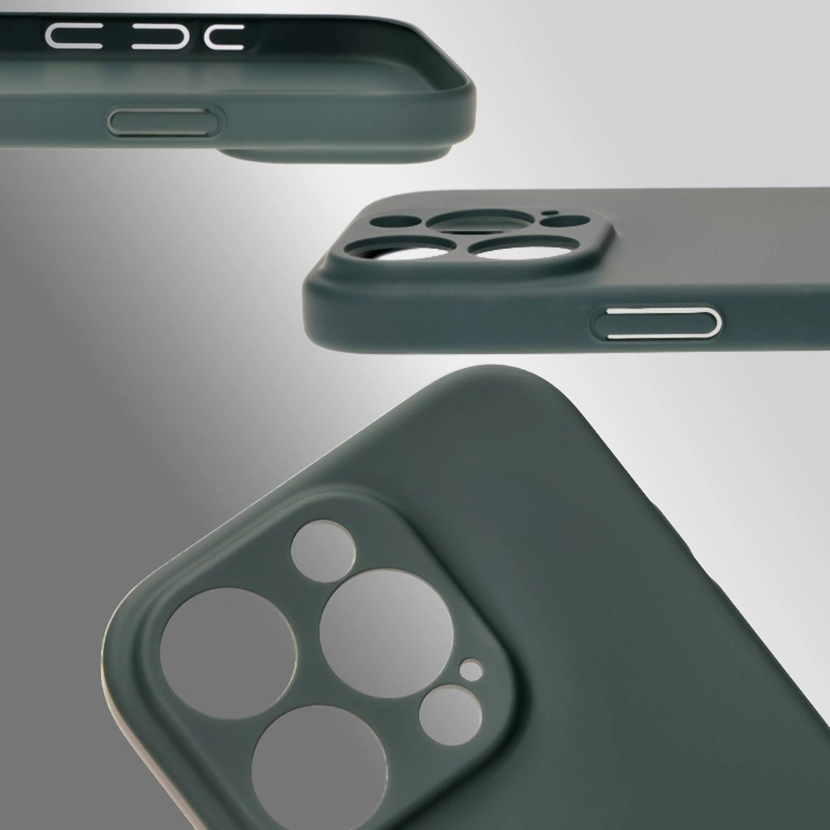 Dedicated cutouts and raised edges for camera and screen in Bison Case Łupka for Apple iPhone 16 Pro