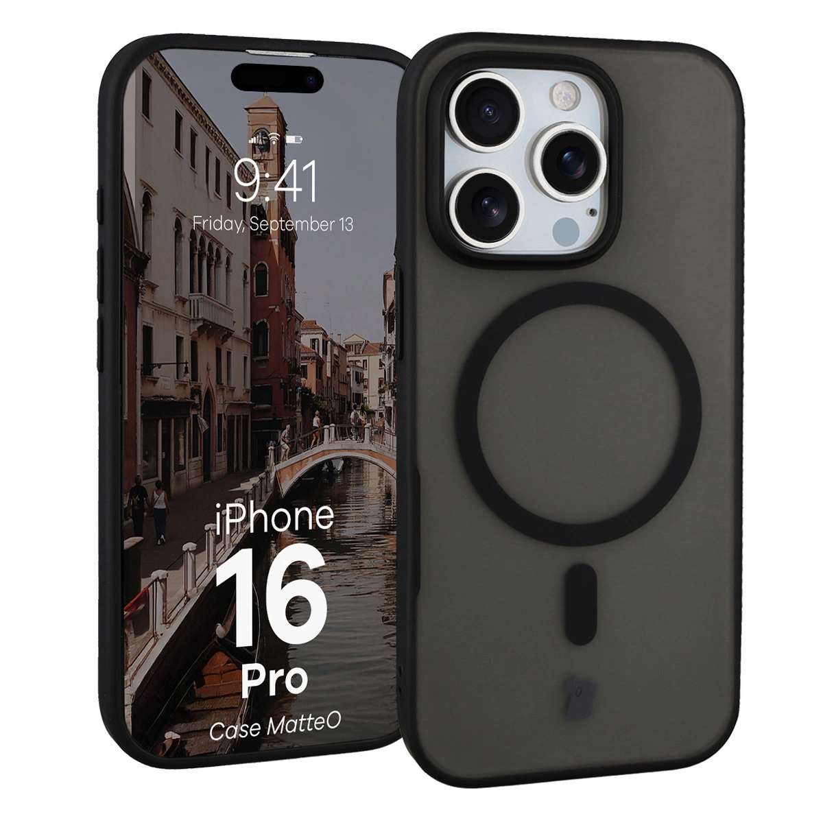 Matte Bizon Case MatteO for Apple iPhone 16 Pro