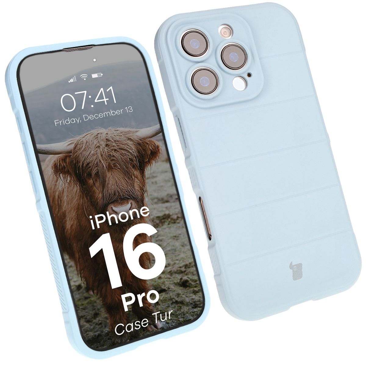 Bizon Case Tur protective case for Apple iPhone 16 Pro