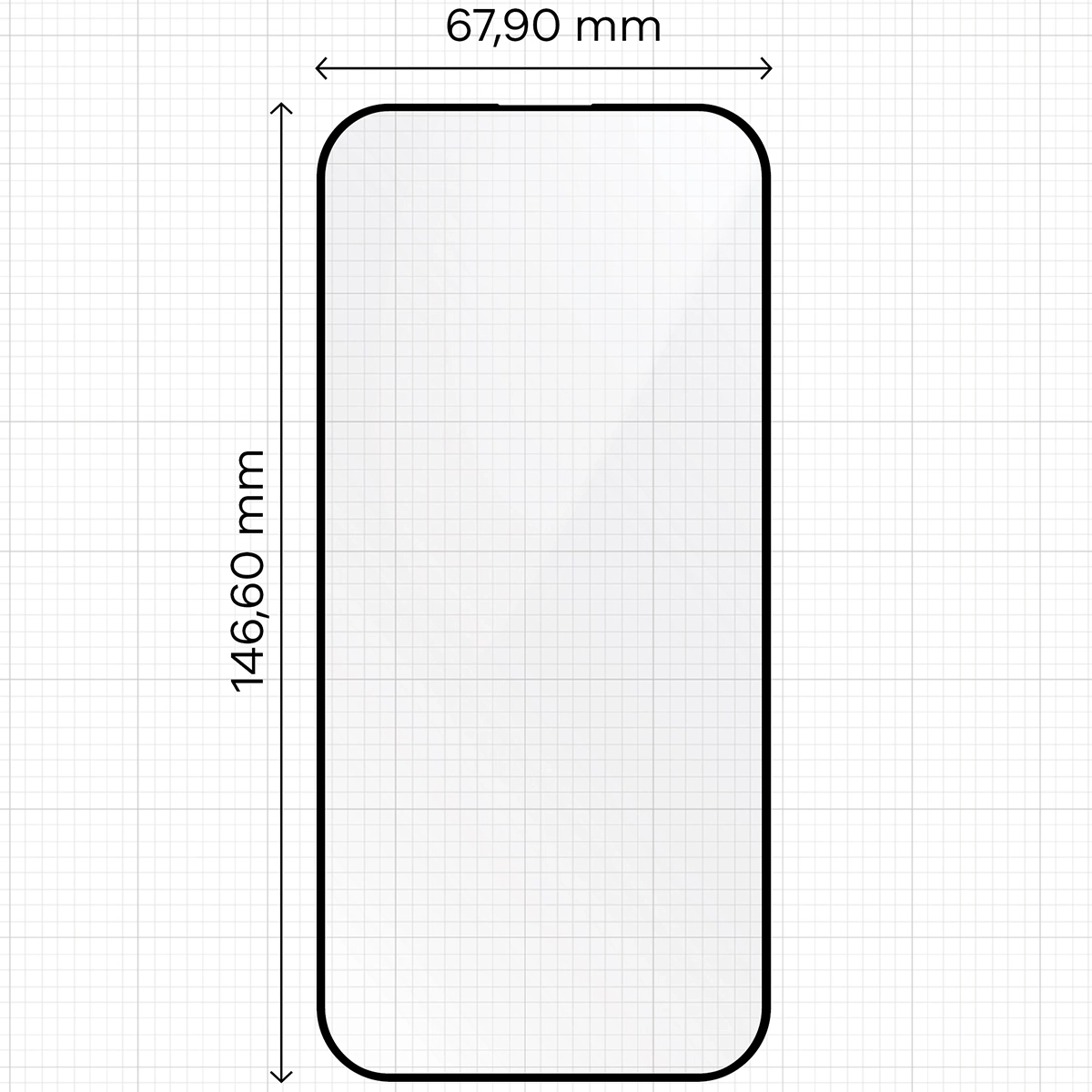 Wymiary szkła Bizon Glass Aplikator