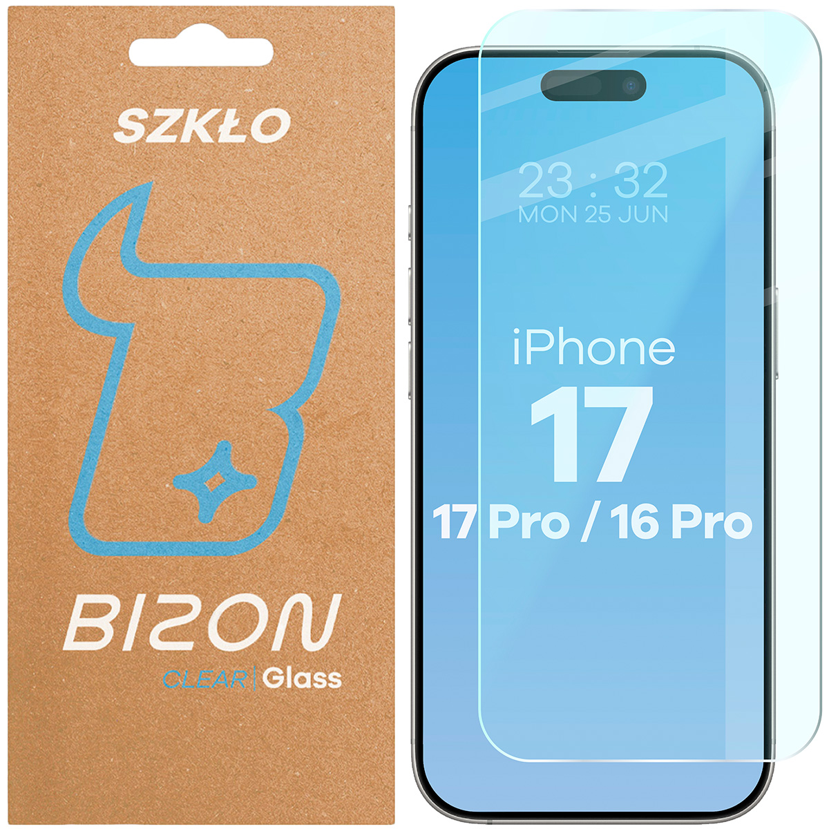 Szkło hartowane Bizon Glass Clear 2 do iPhone 16 Pro