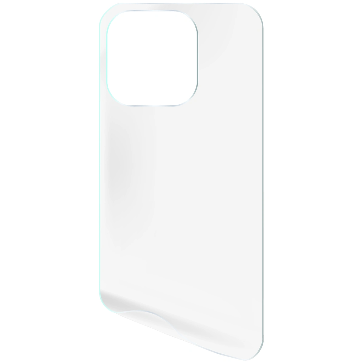 Przezroczystość folii hydrożelowej na tył telefonu Bizon Glass Hydrogel Back do Apple iPhone 16 Pro