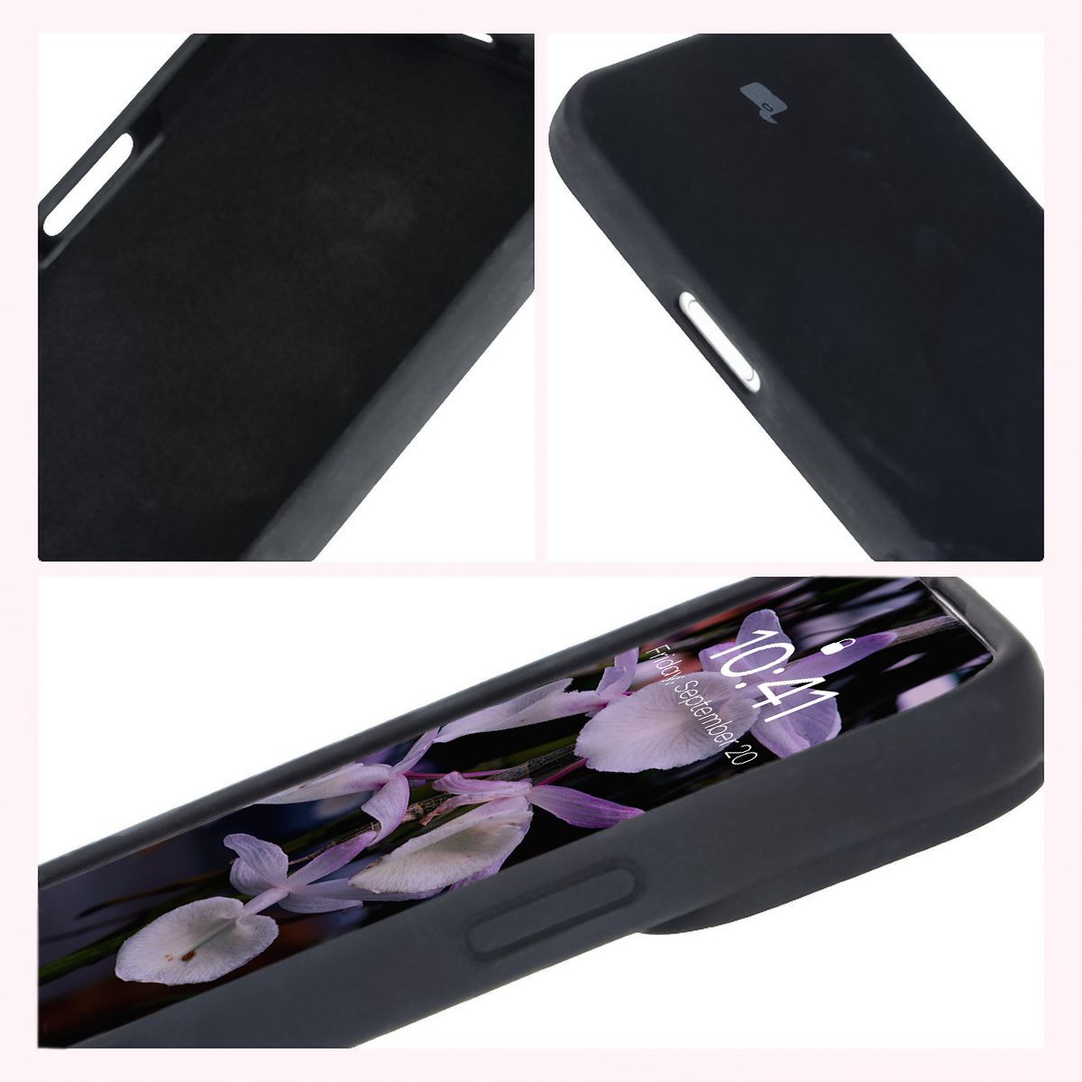 Construcția husei Bizon Soft Case: capace integrate, margini ridicate și căptușeală din microfibră