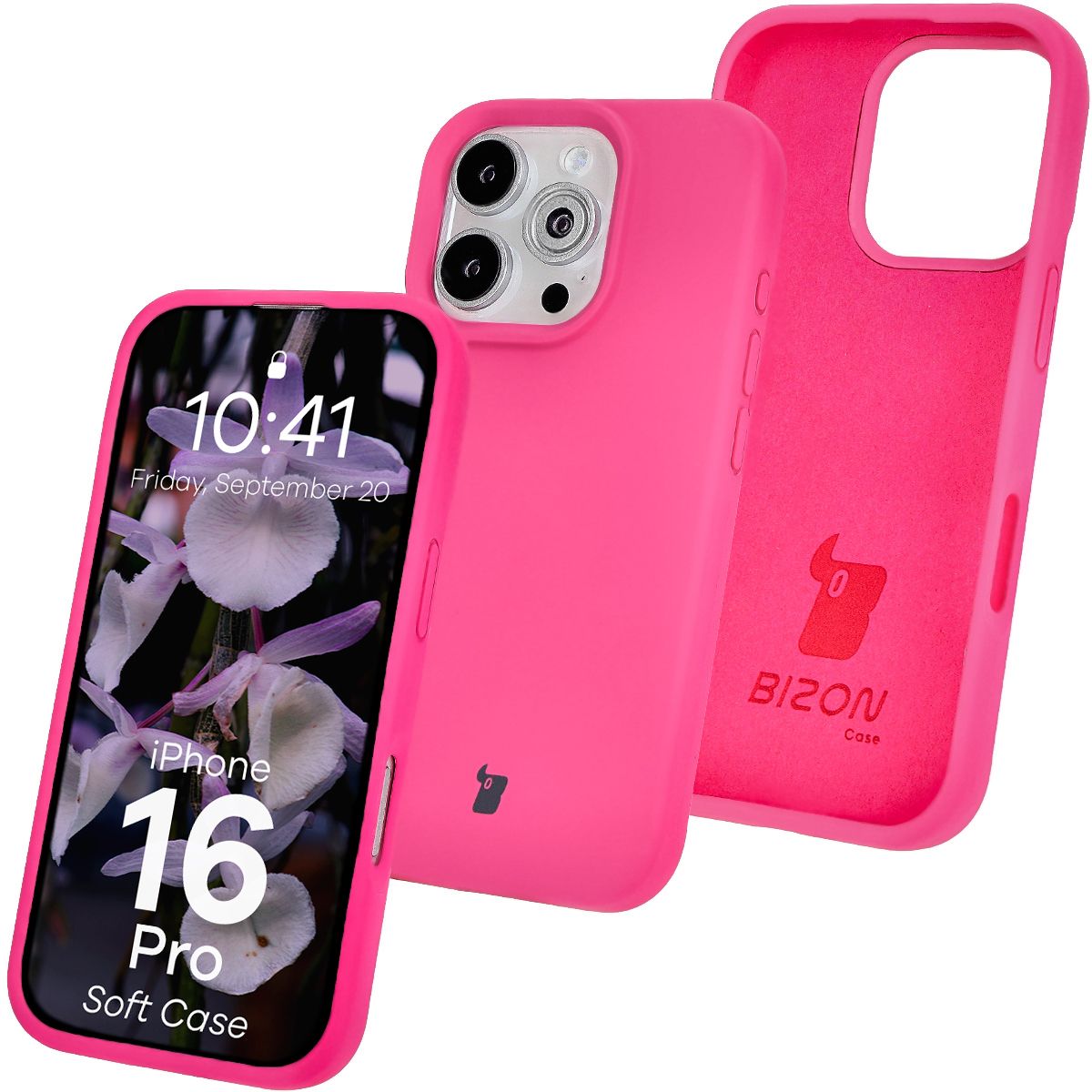 Husa din silicon Bizon Soft Case pentru Apple iPhone 16 Pro