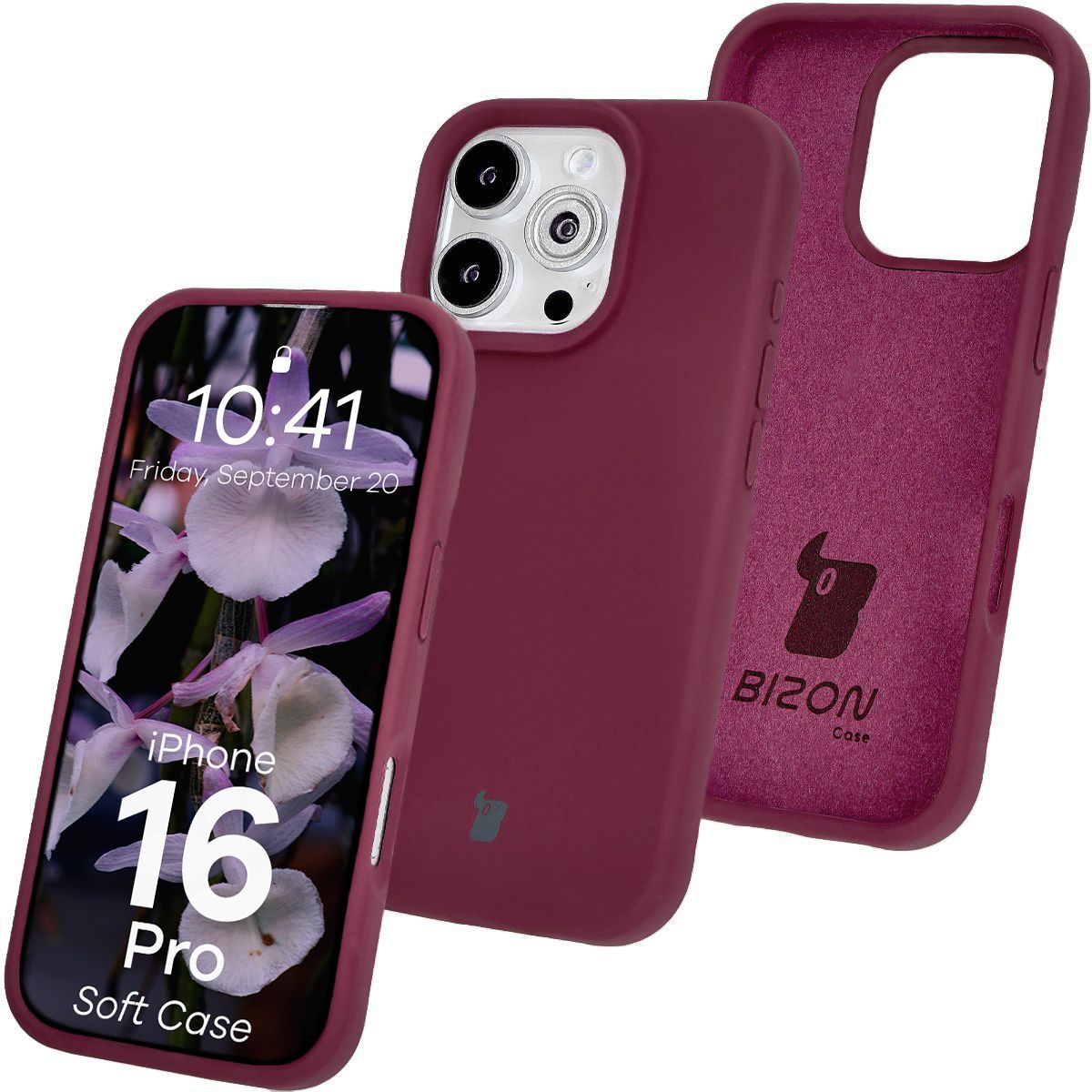 Husa din silicon Bizon Soft Case pentru Apple iPhone 16 Pro