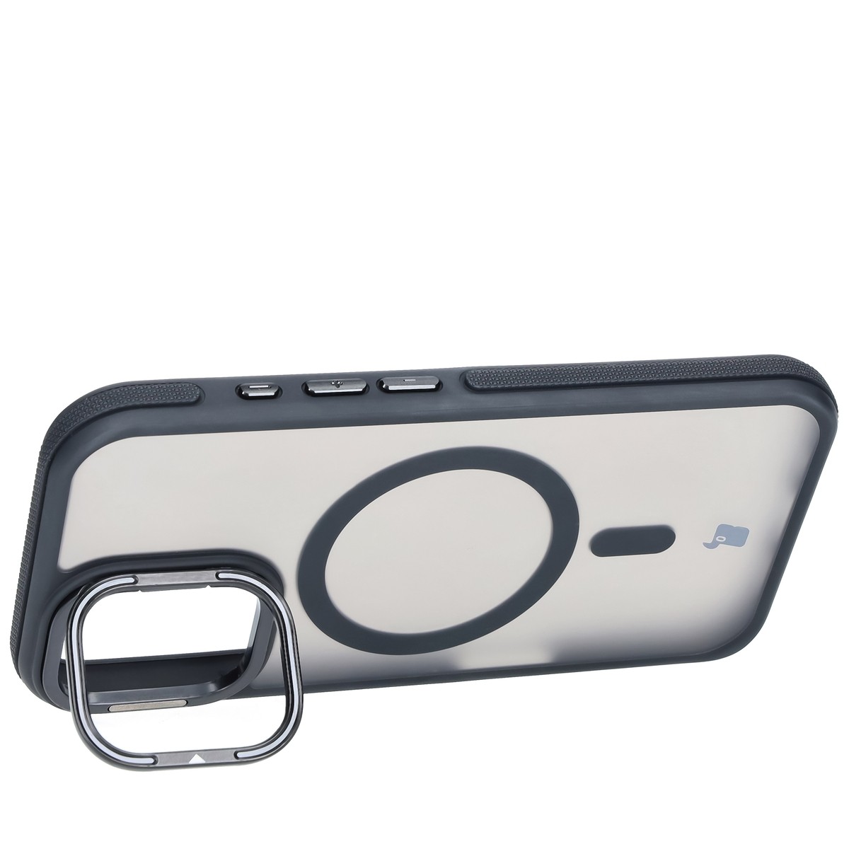 Wbudowana podstawka w etui Bizon Case Eclipse
