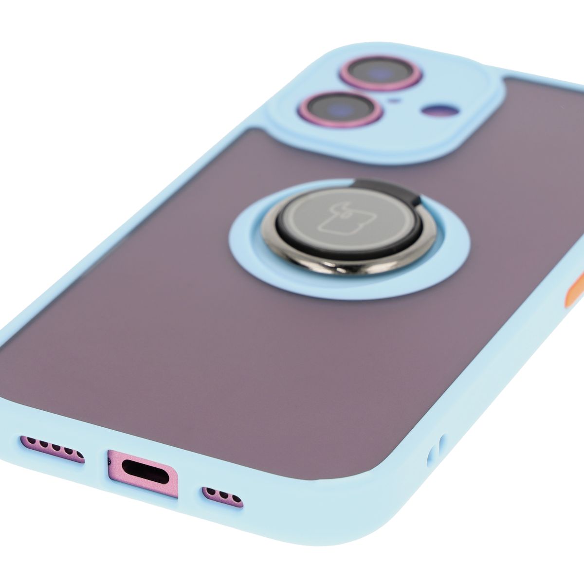 Decupaje precise, capace integrate și decupaj pentru lanyard în husa Bizon Case Hybrid Ring