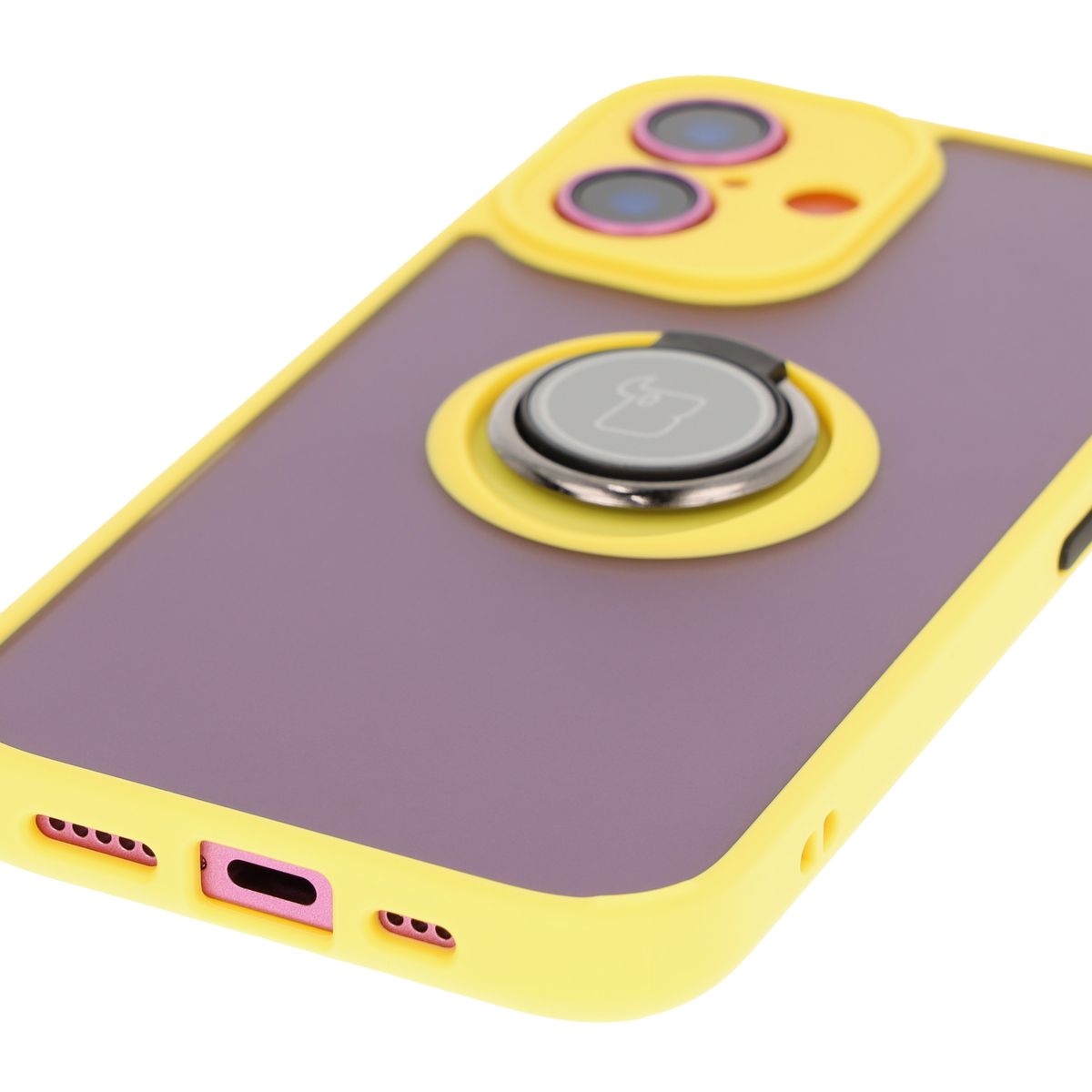 Decupaje precise, capace integrate și decupaj pentru șnur în husa Bizon Case Hybrid Ring