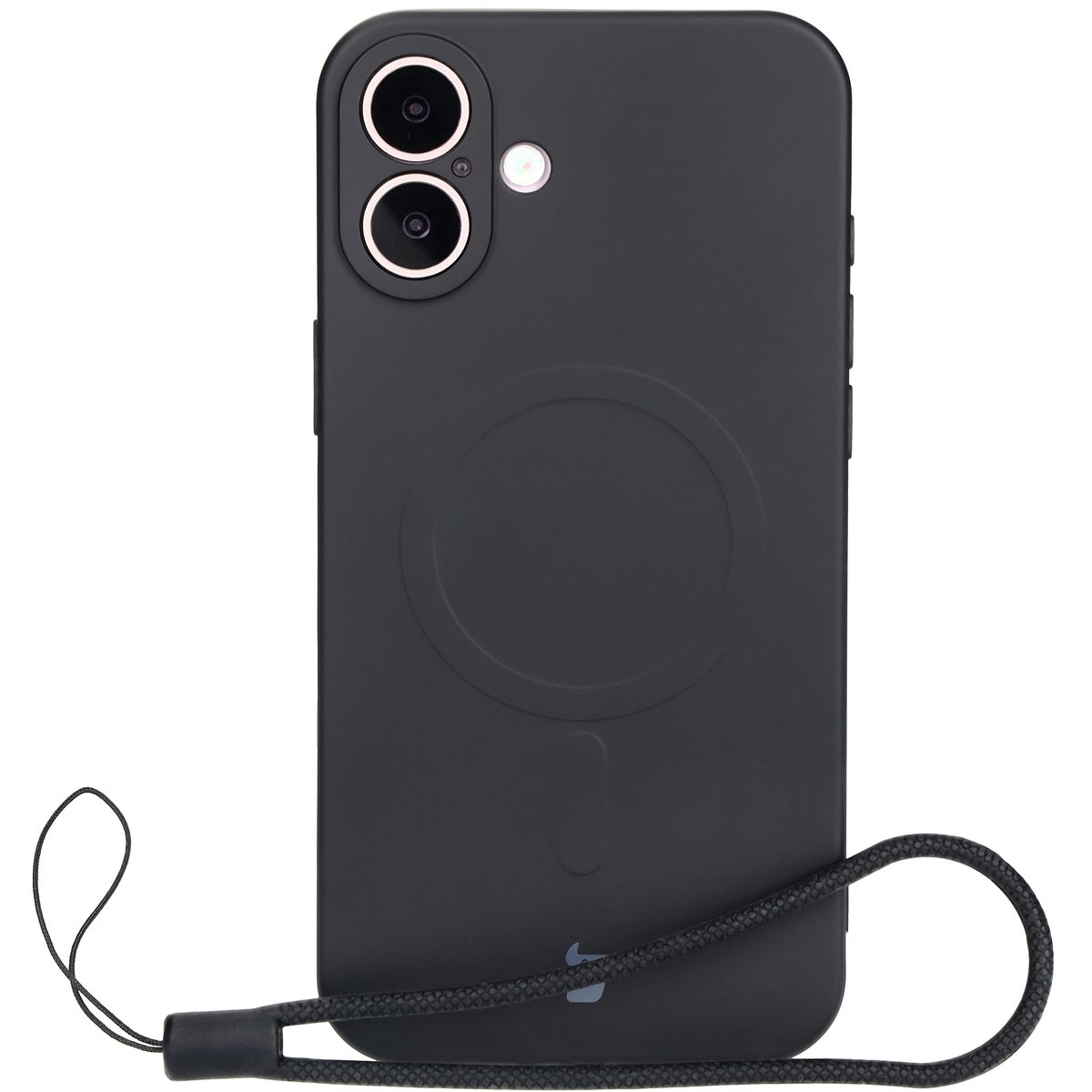 Husă cu inel magnetic Bizon Case Silicone Magnetic pentru Apple iPhone 16