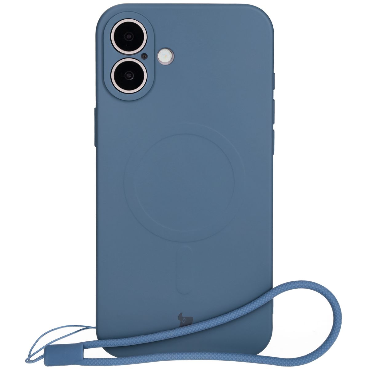 Etui cu inel magnetic Bizon Case Silicone Magnetic pentru Apple iPhone 16