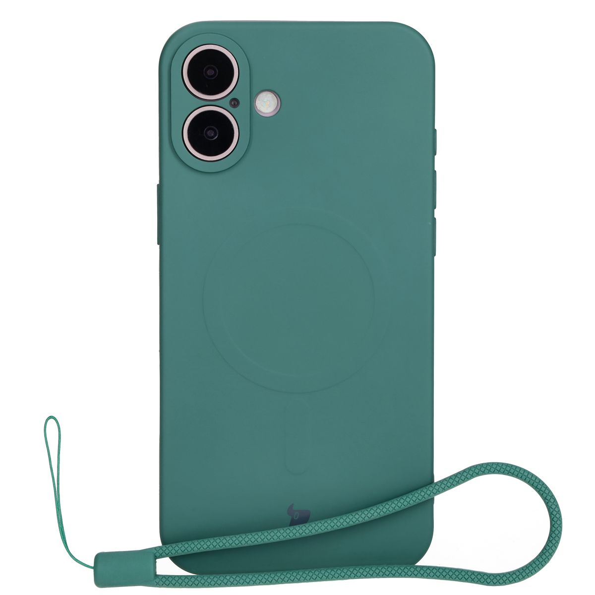 Etui cu inel magnetic Bizon Case Silicone Magnetic pentru Apple iPhone 16