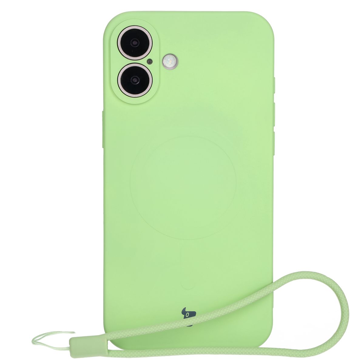 Etui cu inel magnetic Bizon Case Silicone Magnetic pentru Apple iPhone 16