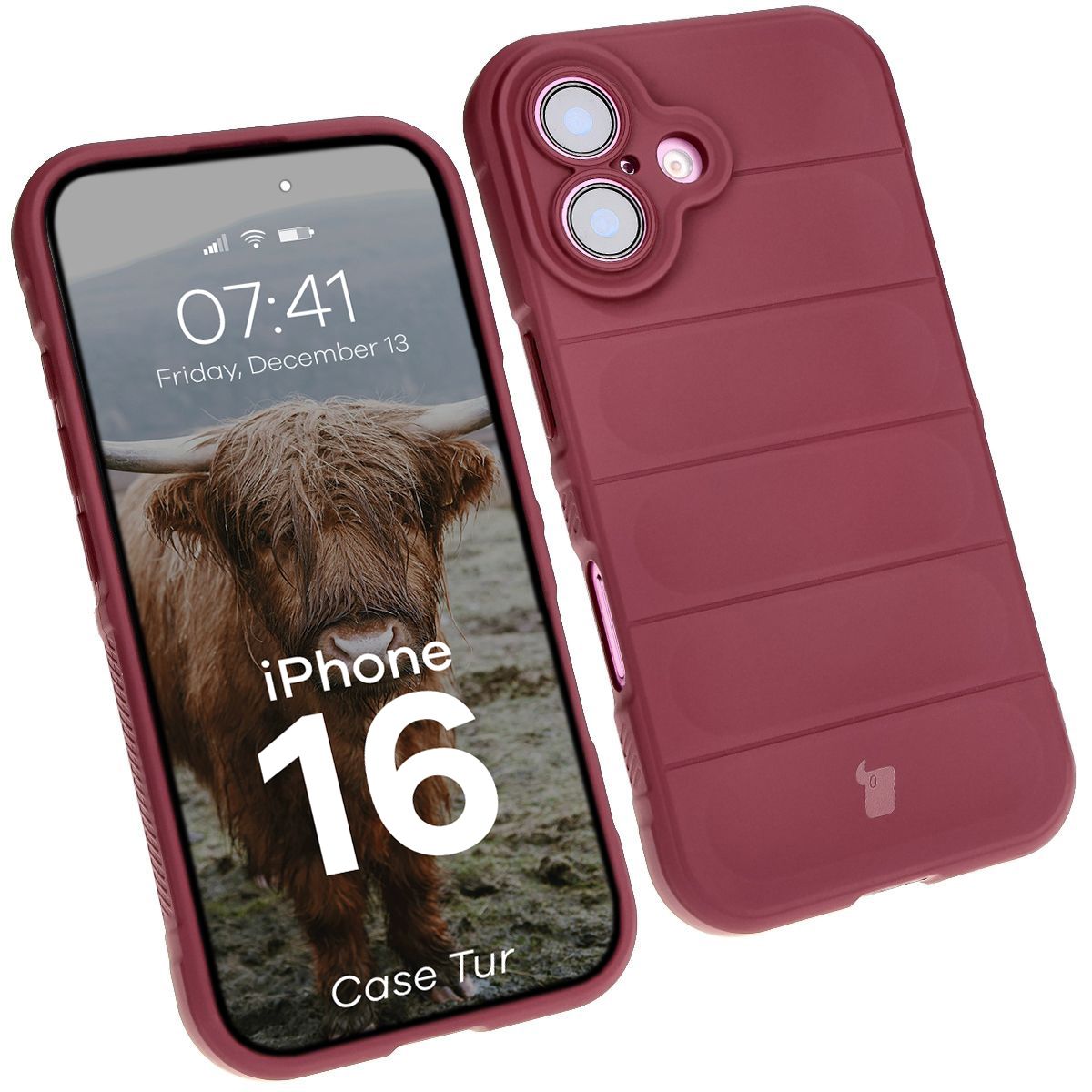 Husă robustă Bizon Case Tur pentru Apple iPhone 16