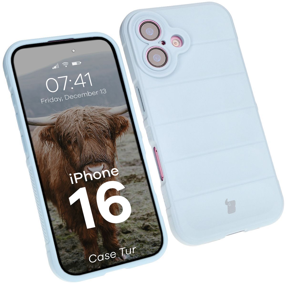 Husă robustă Bizon Case Tur pentru Apple iPhone 16