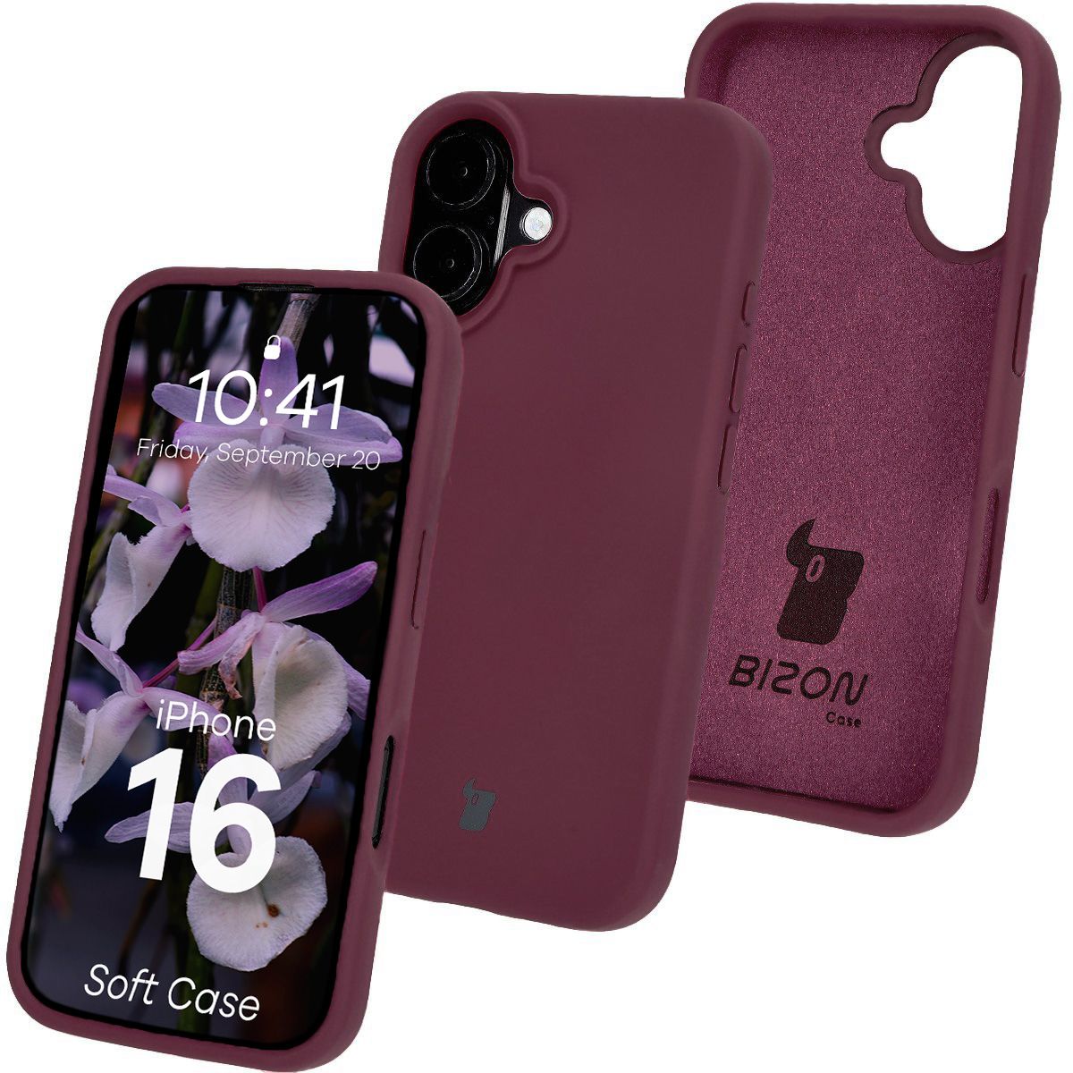 Silikon-Etui Bizon Soft Case für Apple iPhone 16