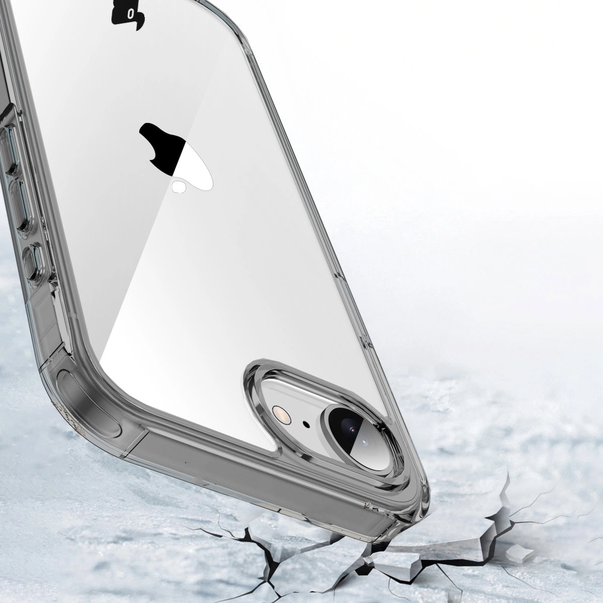 Decupaj pentru cameră în etui Bizon Case Halo pentru Apple iPhone 16e