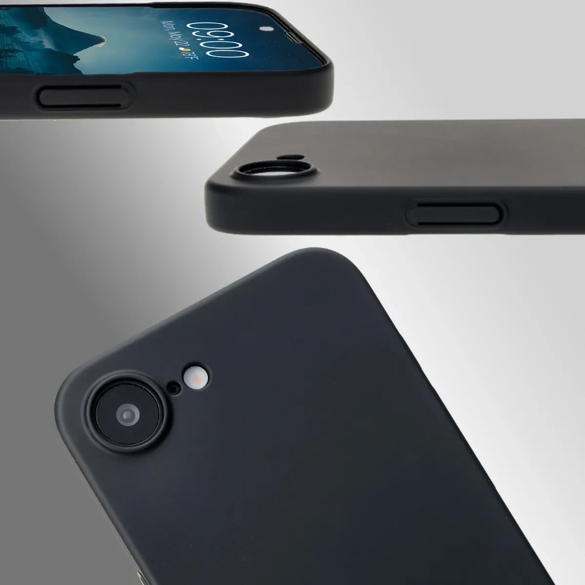 Dedicated cutouts and raised edges for the camera and screen in the Bison Case Slate