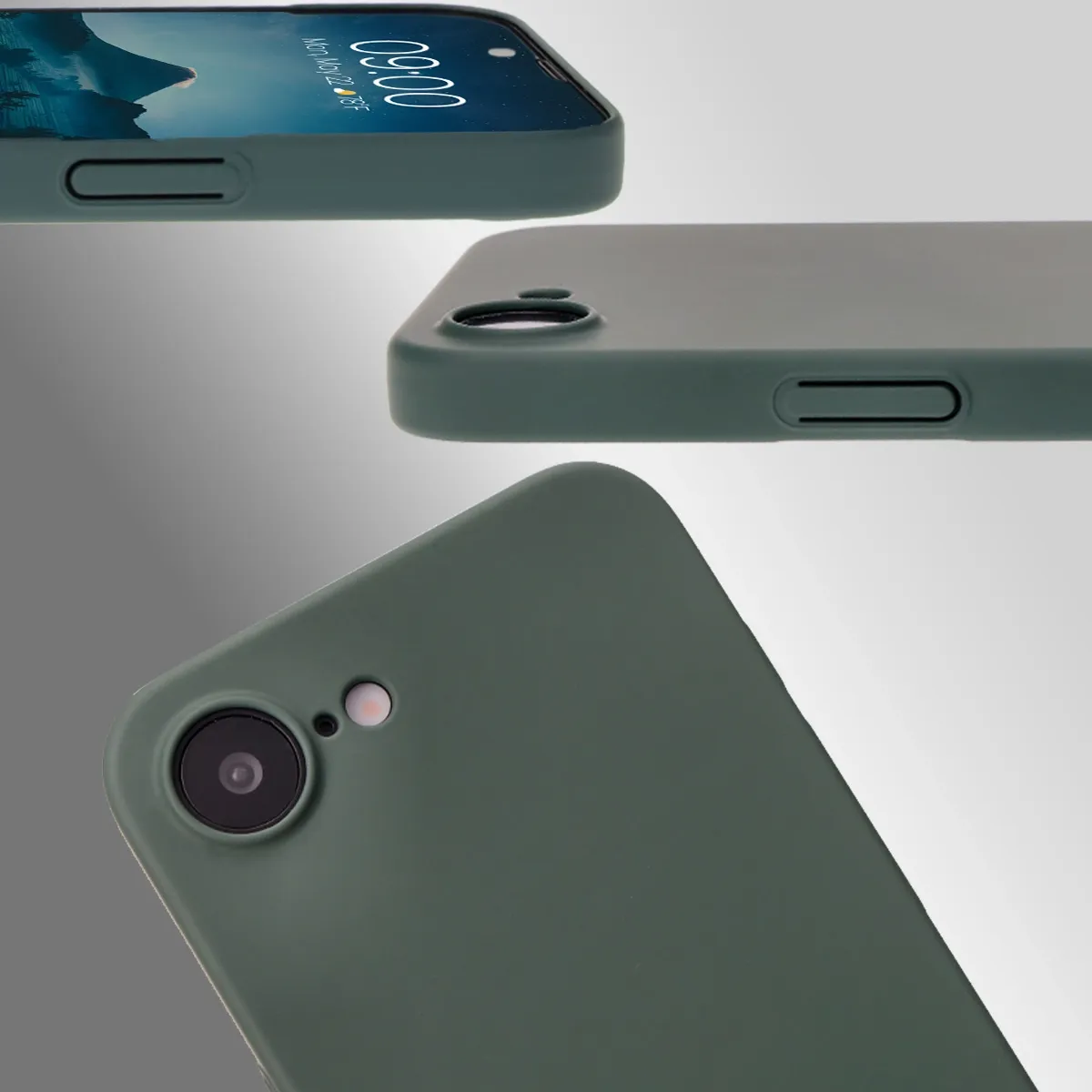 Dedicated cutouts and raised edges for camera and screen in the Bizon Case Łupka