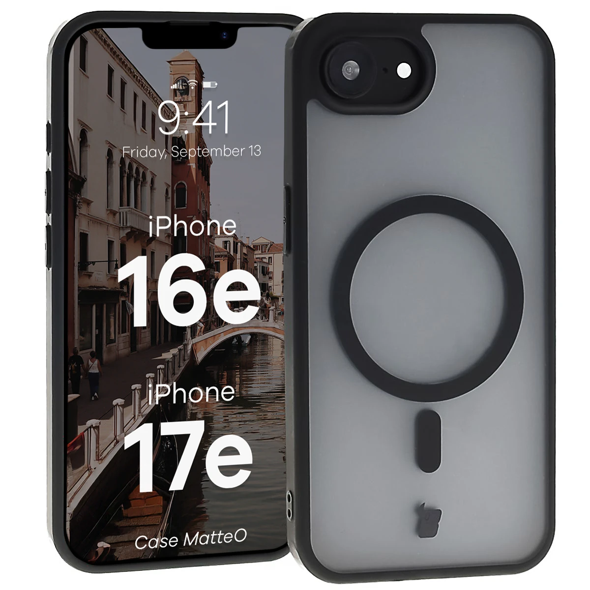 Matte Bizon Case MatteO for Apple iPhone 16e