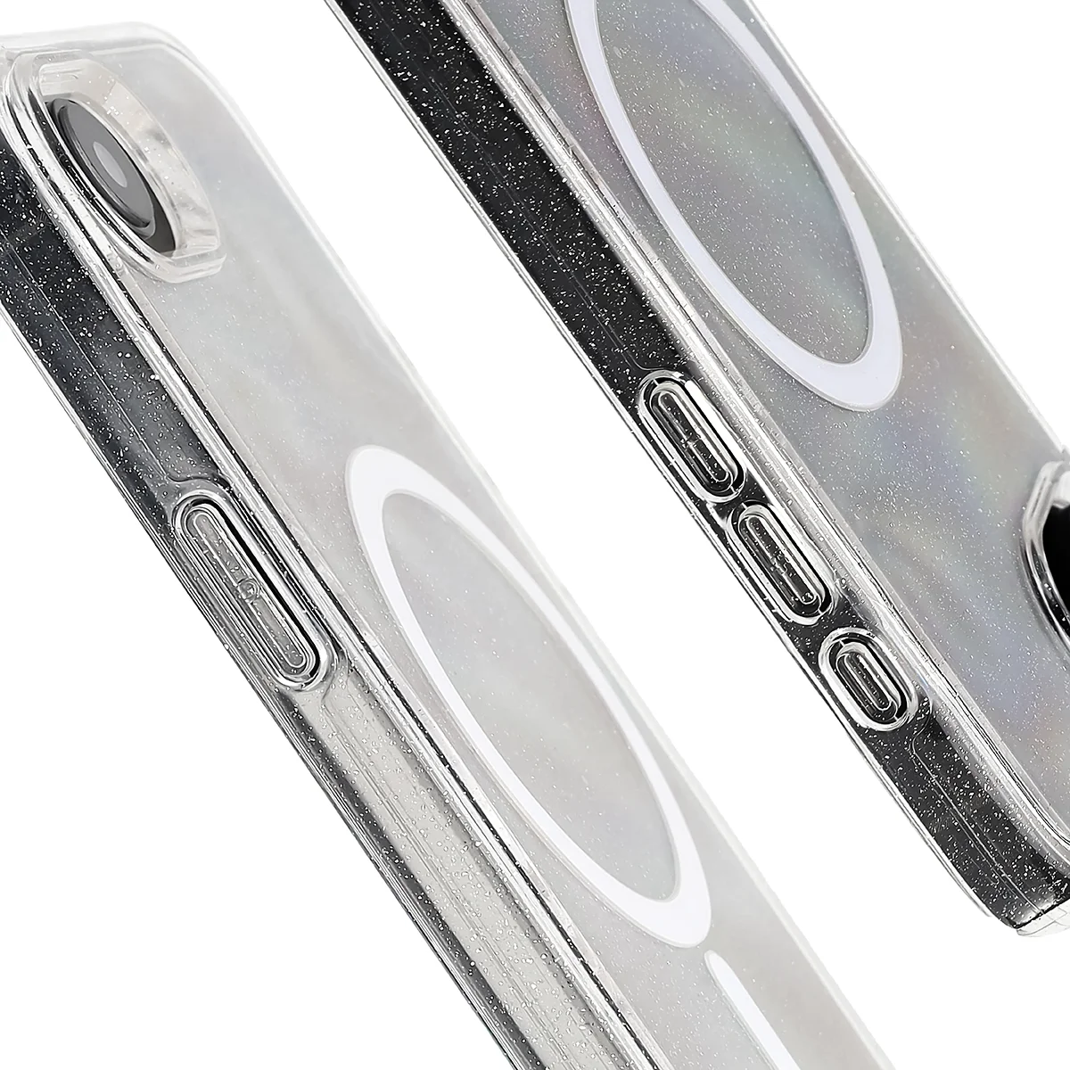 Konstrukcja etui Bizon Case SparklO do Apple iPhone 17e /  Apple iPhone 16e