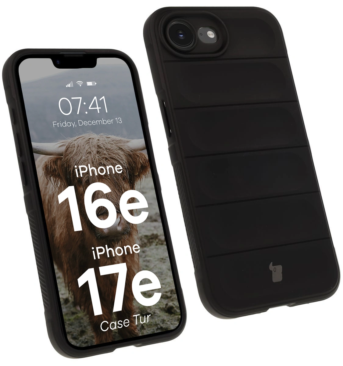 Etui rezistent Bizon Case Tur pentru Apple iPhone 16e