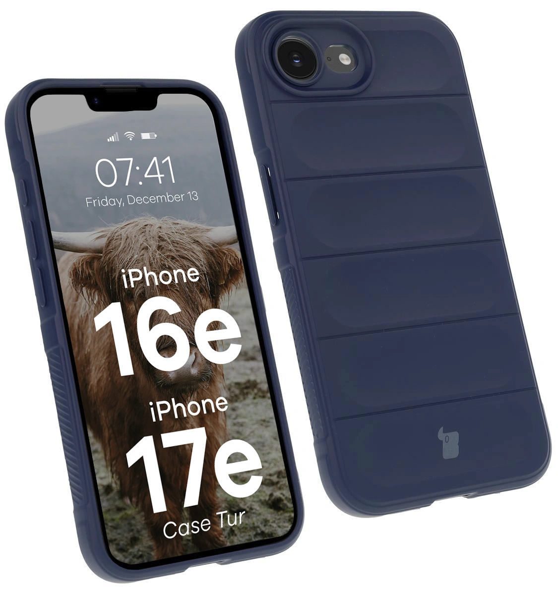 Etui rezistent Bizon Case Tur pentru Apple iPhone 16e