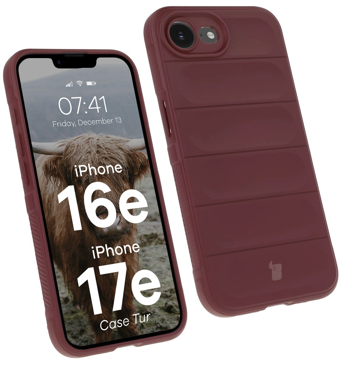 Etui rezistent Bizon Case Tur pentru Apple iPhone 16e