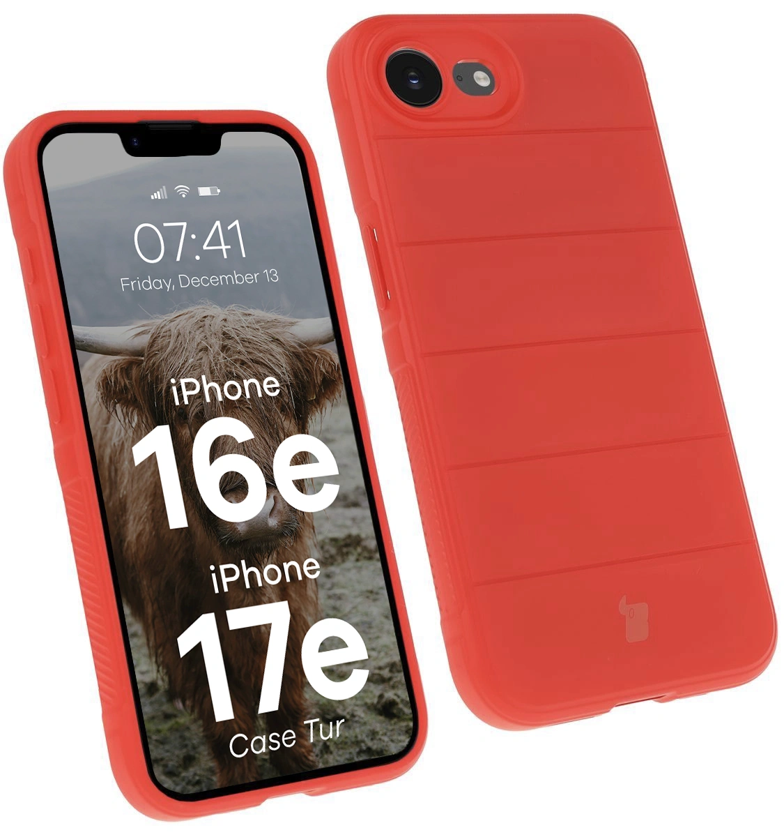 Etui rezistent Bizon Case Tur pentru Apple iPhone 16e