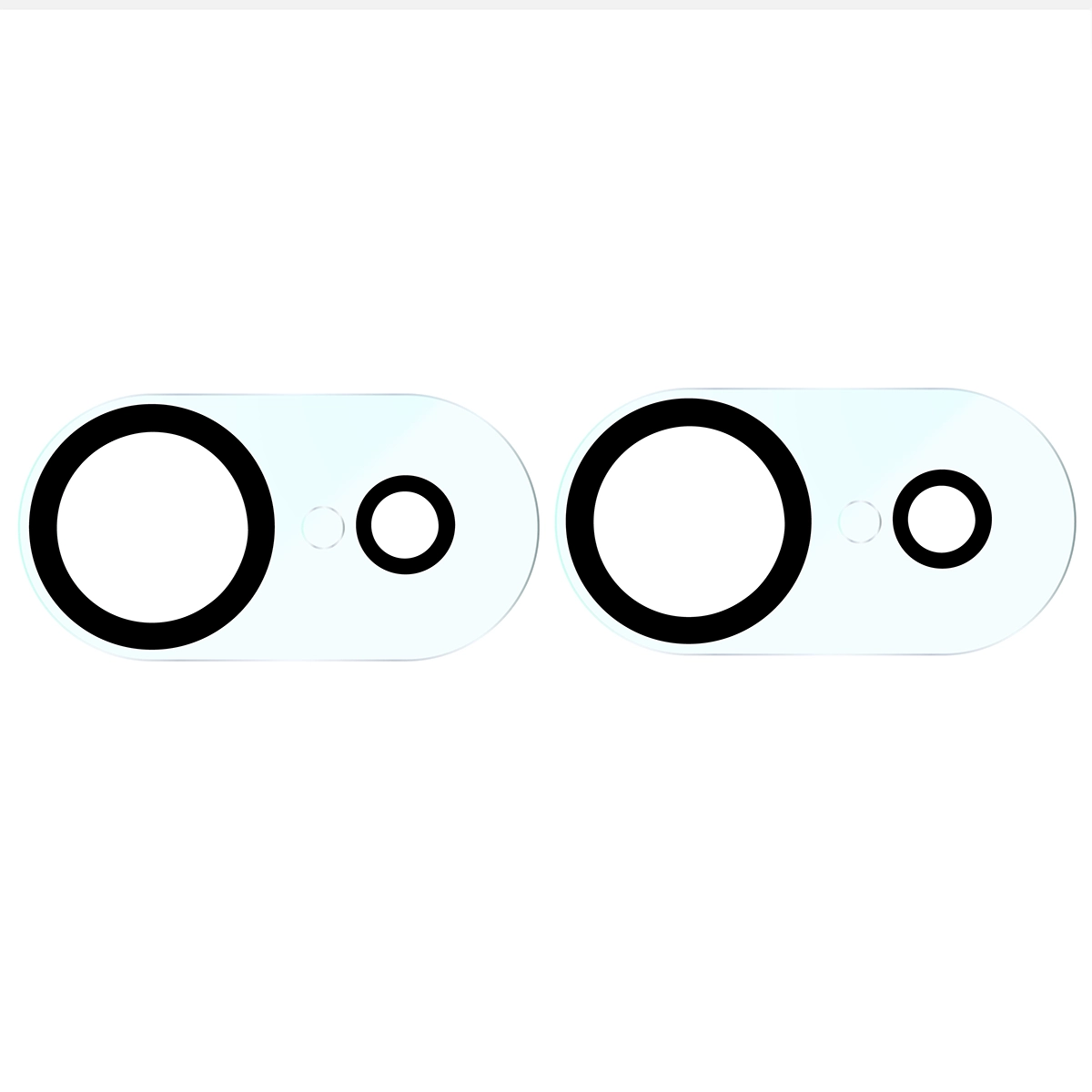 Bizon Glass Silk Lens Glas auf der Kamerainsel