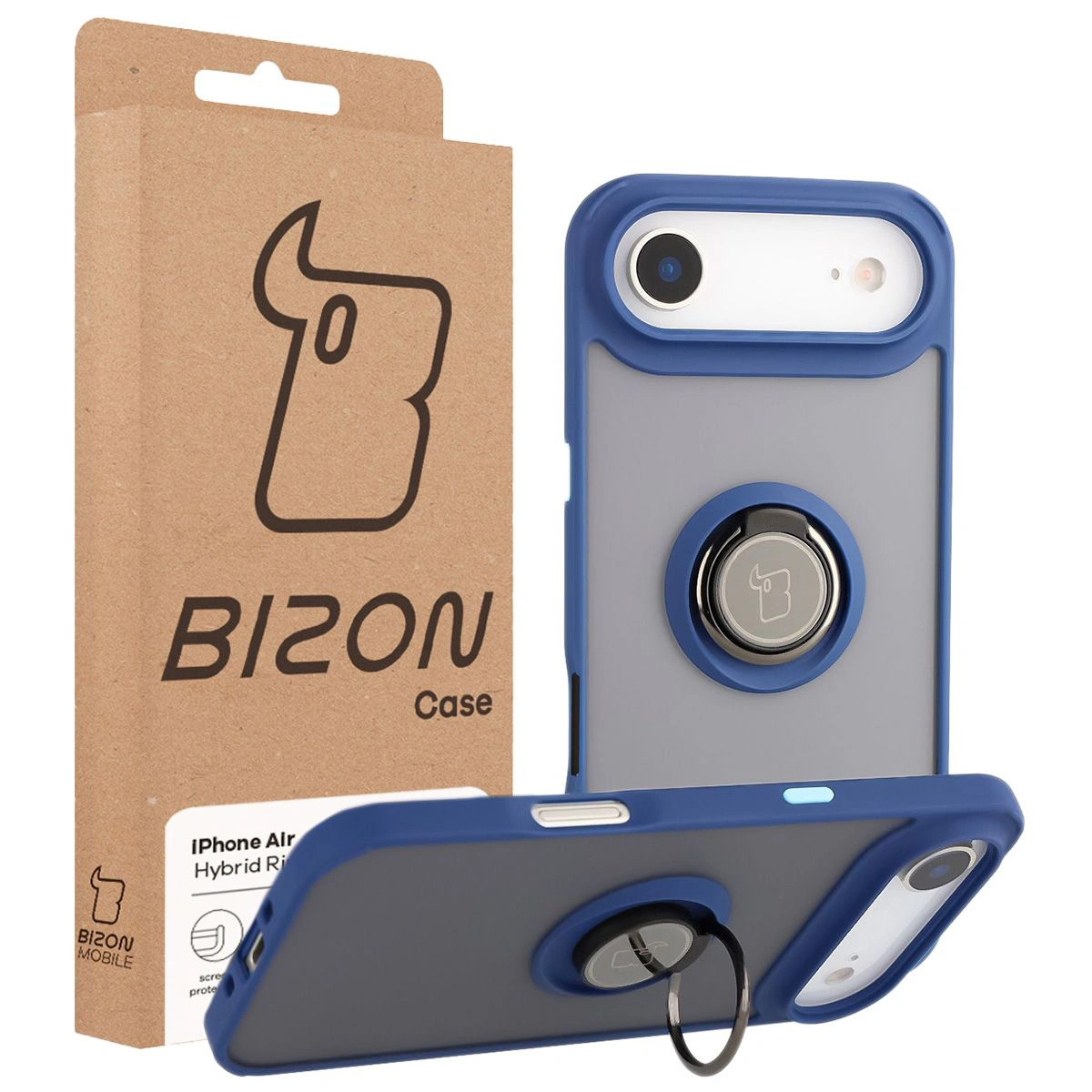 Front of the Bizon Case box with a dedicated label for Apple iPhone 17 Air