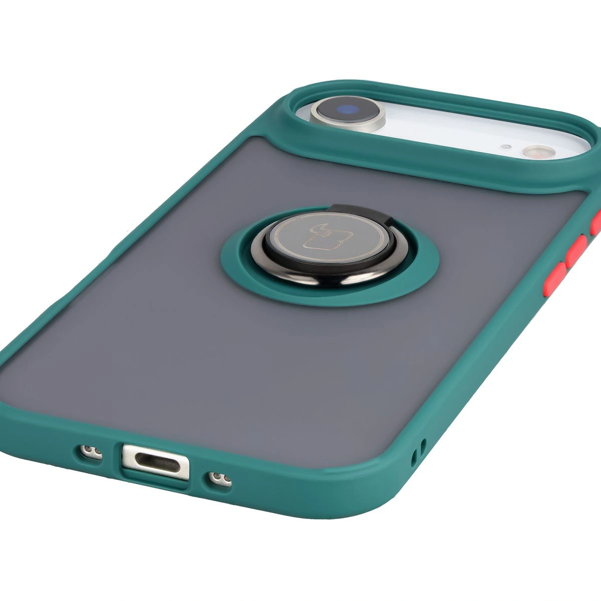 Decupaje precise, capace integrate și decupaj pentru șnur în husa Bizon Case Hybrid Ring pentru Apple iPhone 17 Air